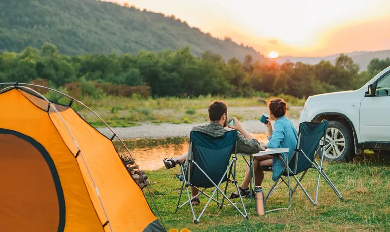Small Portable Power Station for Campsites
