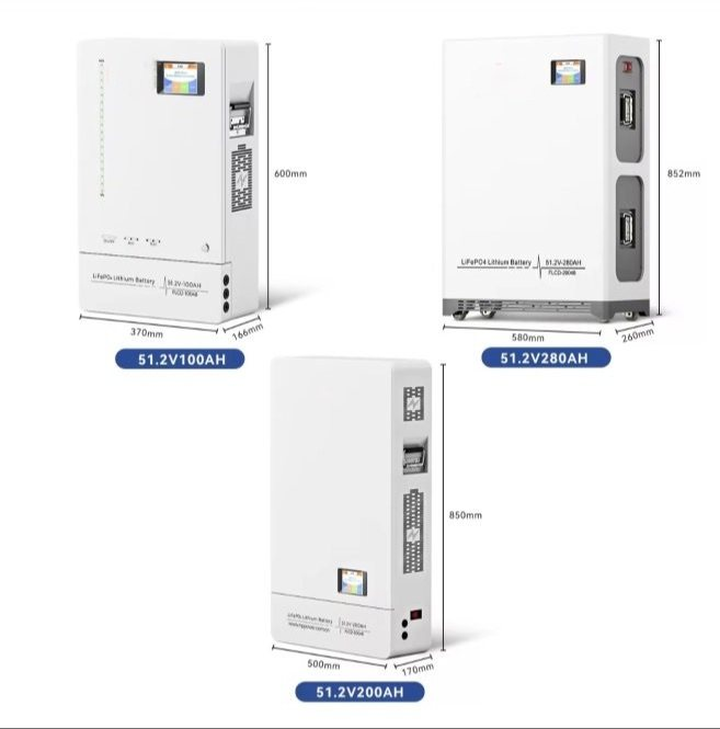 Wall Mounted Home Energy Storage Battery