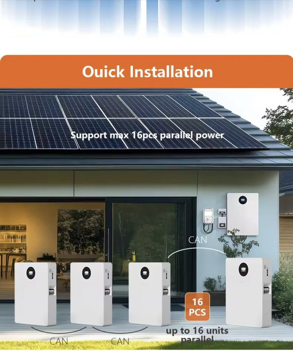 Wall Mounted Home Energy Storage Battery